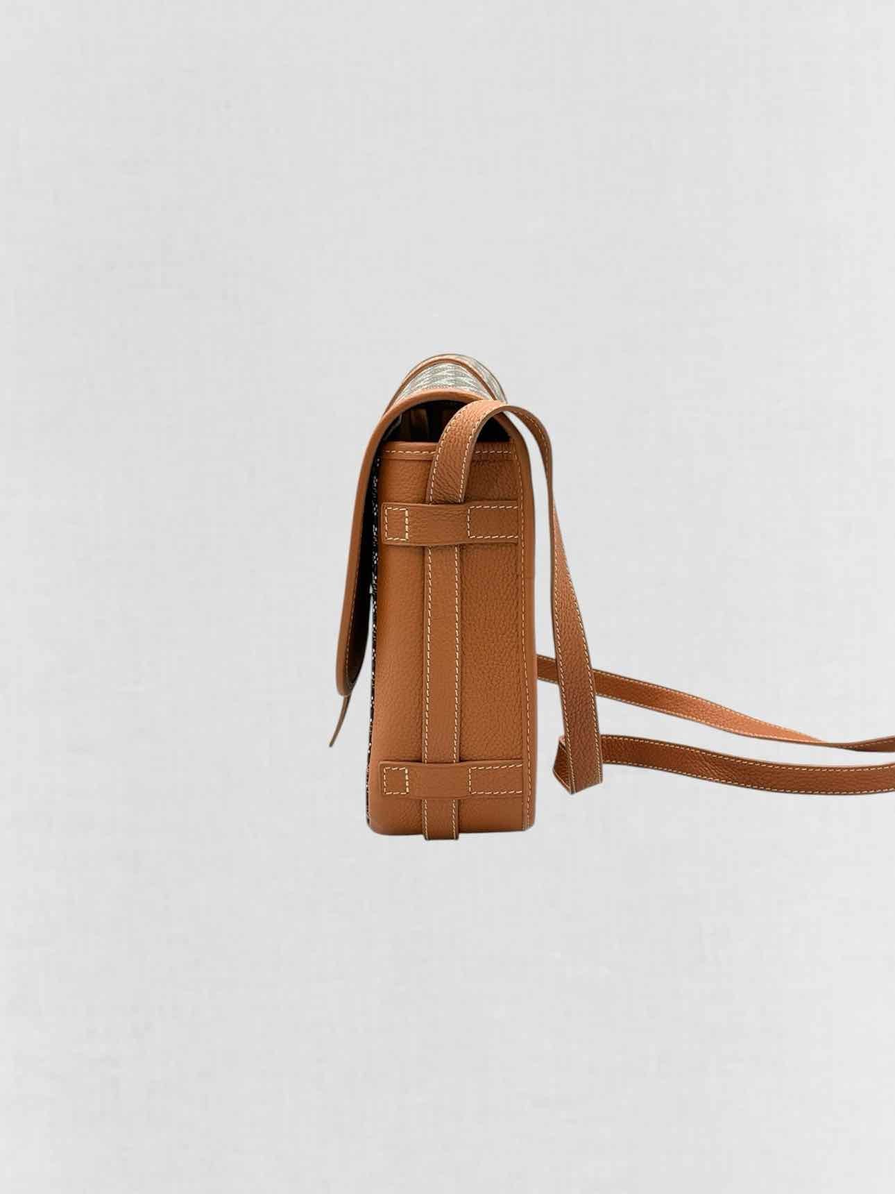 GOYARD Belvedere ll Black & Tan Goryardine Crossbody