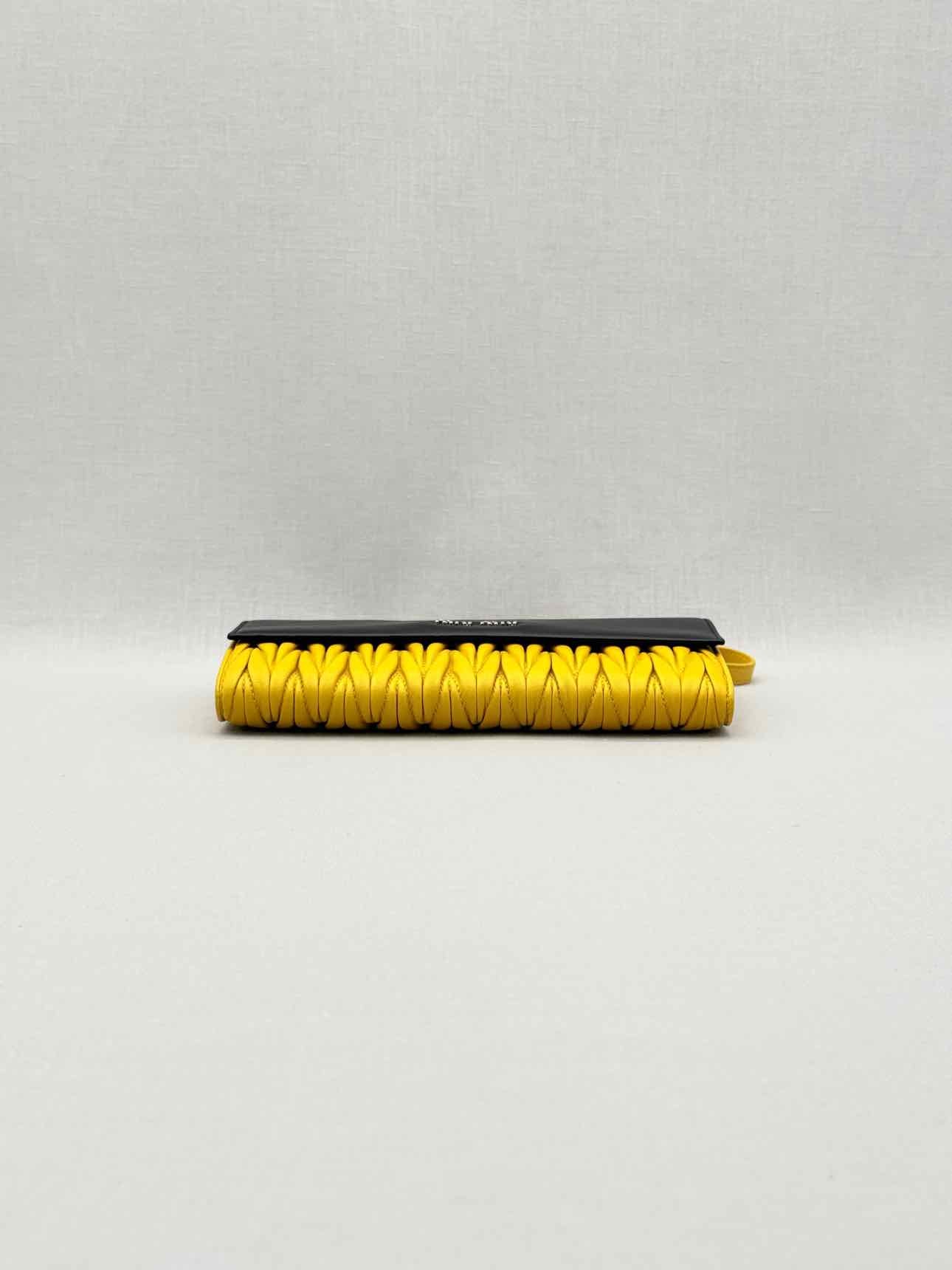 MIU MIU Black & Yellow Crossbody