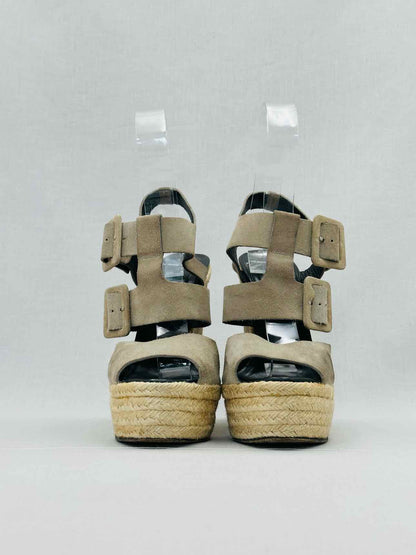 PIERRE HARDY Espadrille Grey Size EU 39 Wedges