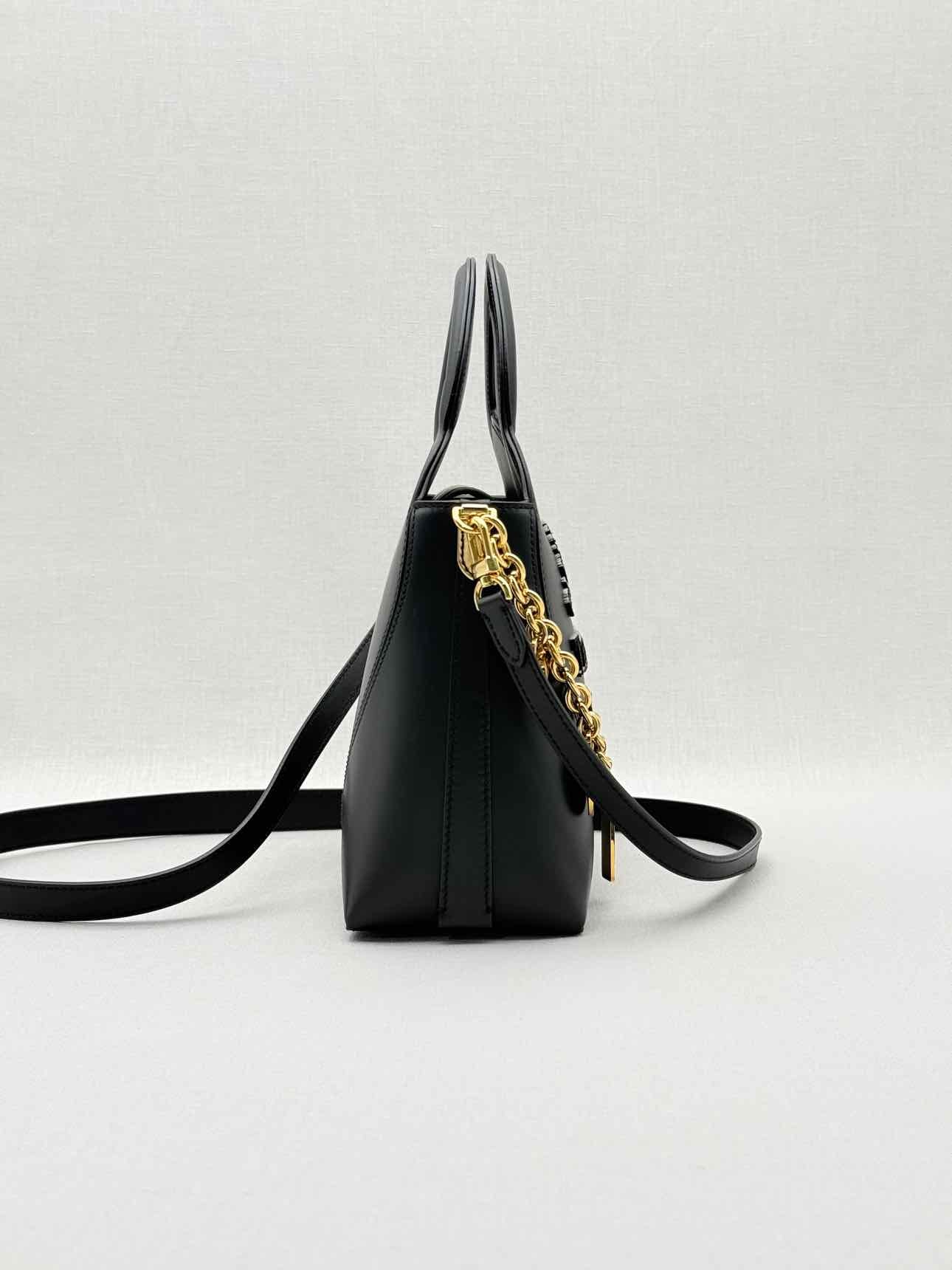 TIFFANY & CO Return To Tiffany Black C Print Tote Bag