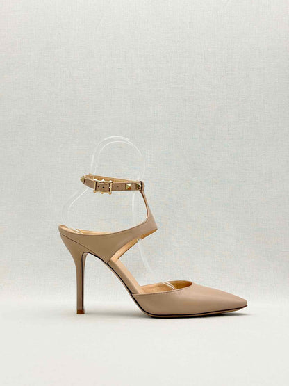 VALENTINO GARAVANI Rockstud Beige Size EU 39 Pumps