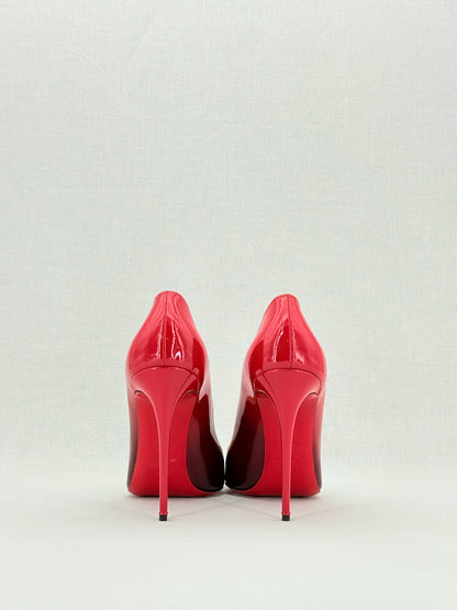 CHRISTIAN LOUBOUTIN Kate Red & Black Size EU 42 Pumps