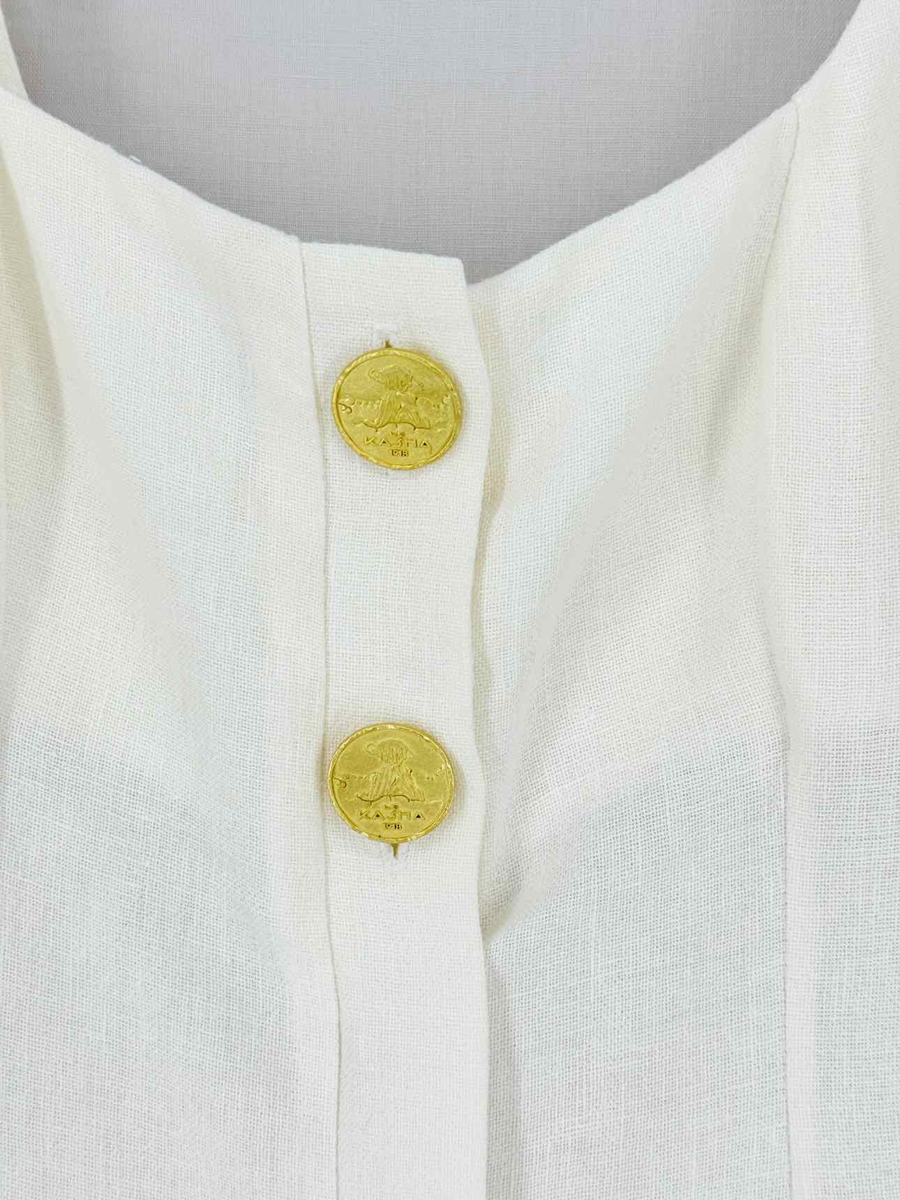 LE KASHA White Size XSmall Short Dress