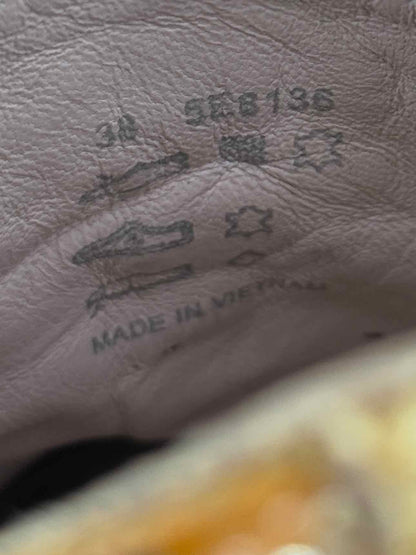 MIU MIU Gold Size EU 38 Sneakers
