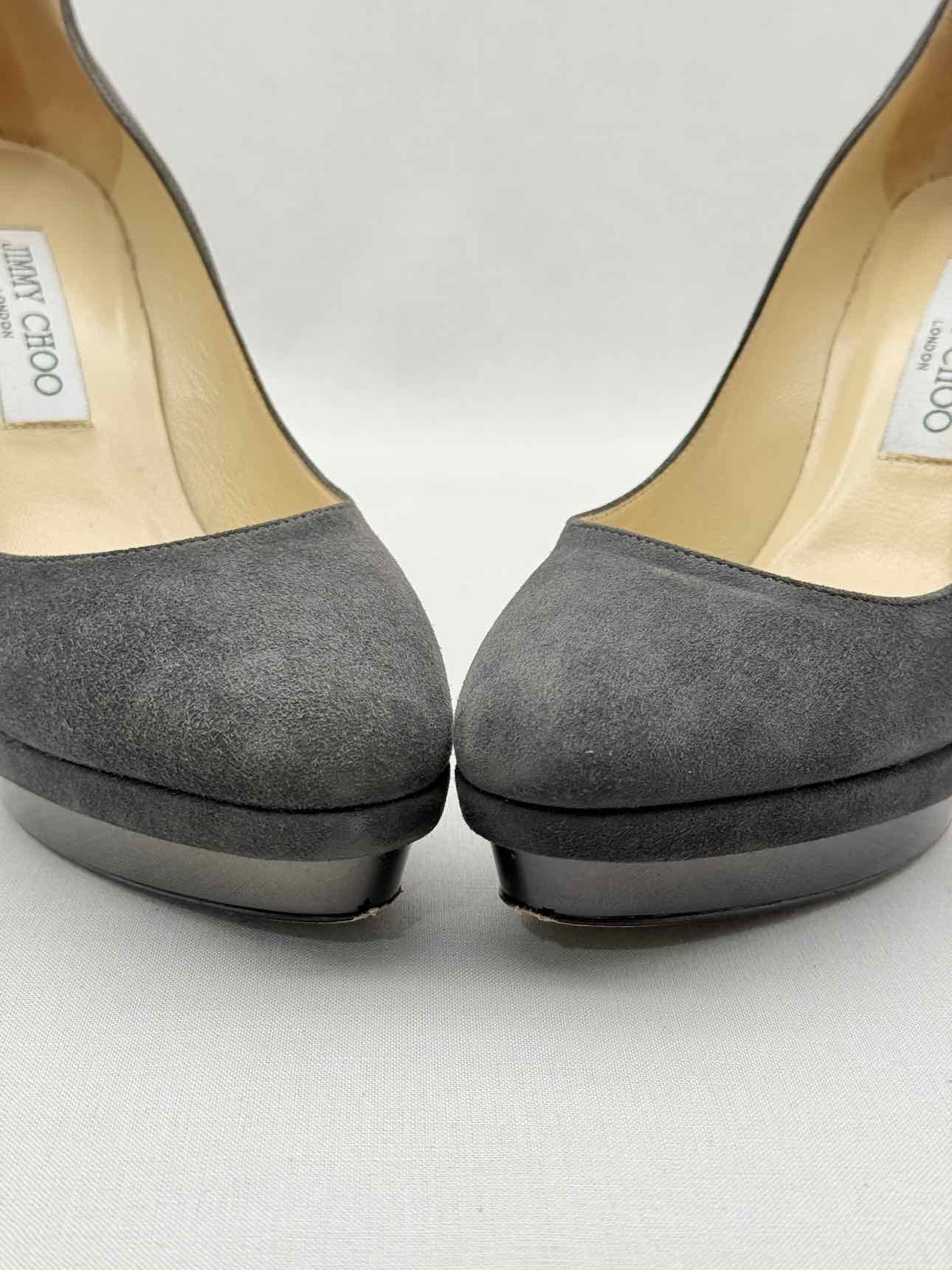 JIMMY CHOO Grey Size EU 39 Pumps