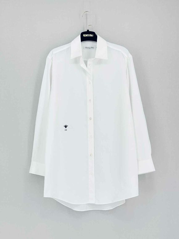 CHRISTIAN DIOR White Size US 6 Shirt