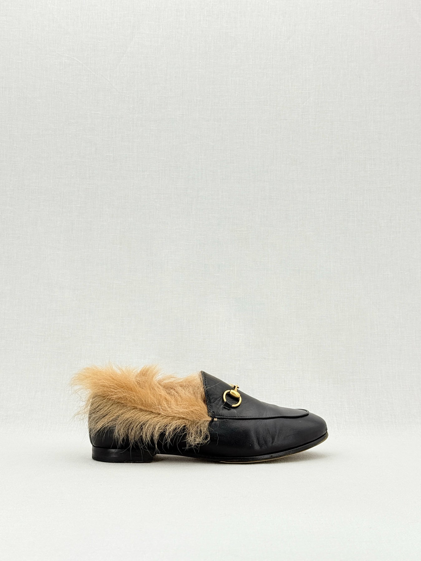 GUCCI Princetown Black Size EU 35 Flats