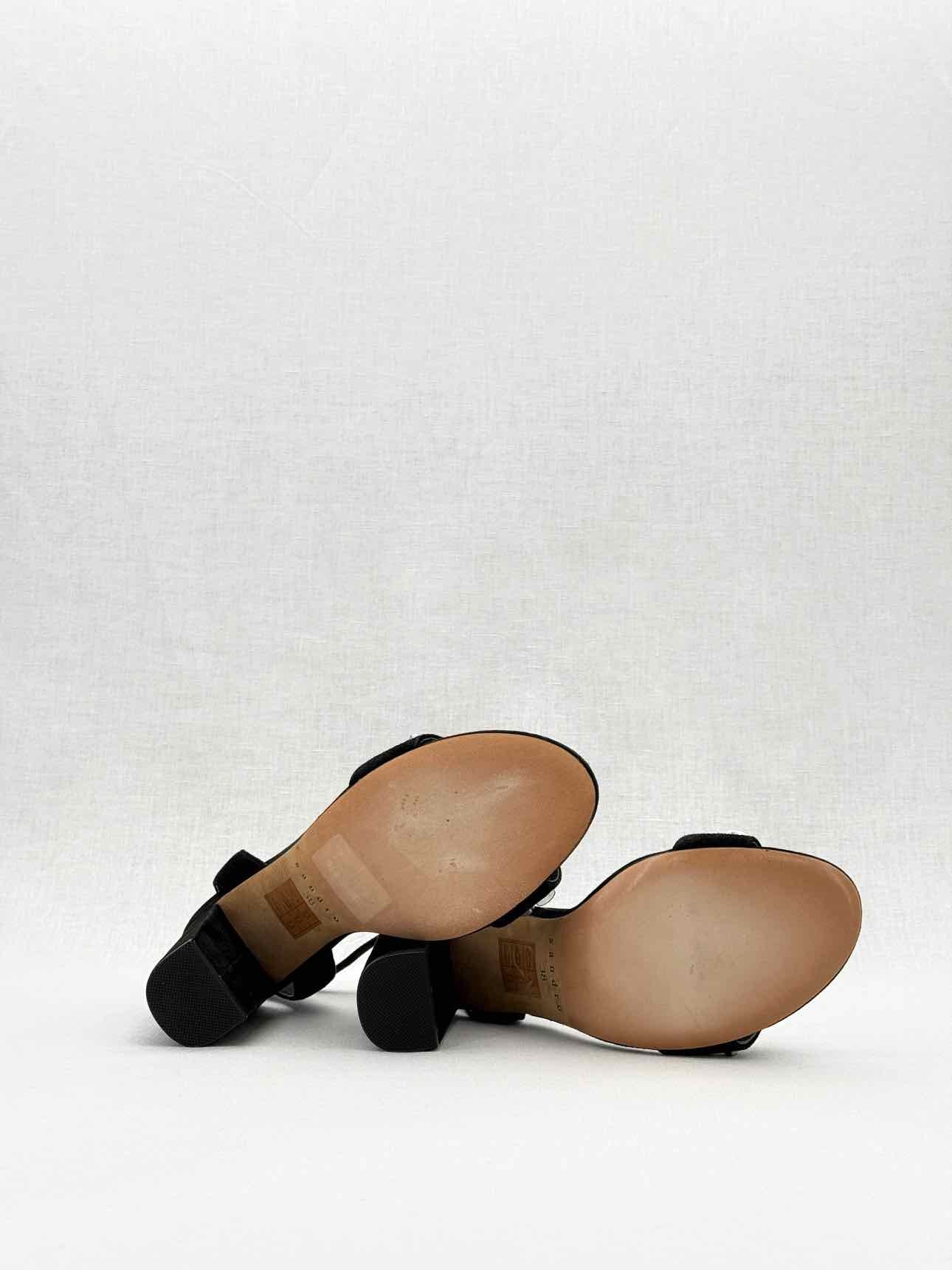 SANDRO Black Size EU 38 Heeled Sandals