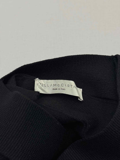 STELLA MCCARTNEY Bandage Black Size US 6 Midi Dress