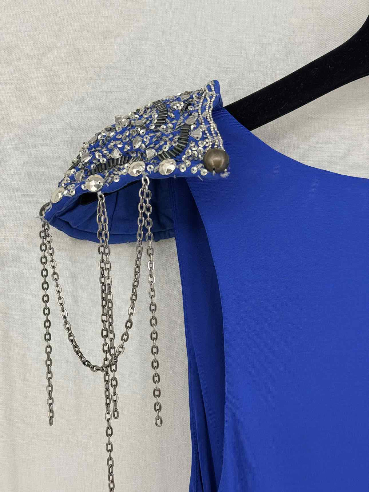 PINKO Royal Blue Size Small Short Dress