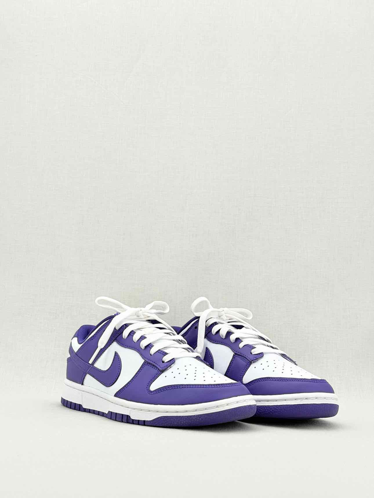 NIKE Dunk Low Purple & White Size EU 42.5 Sneakers