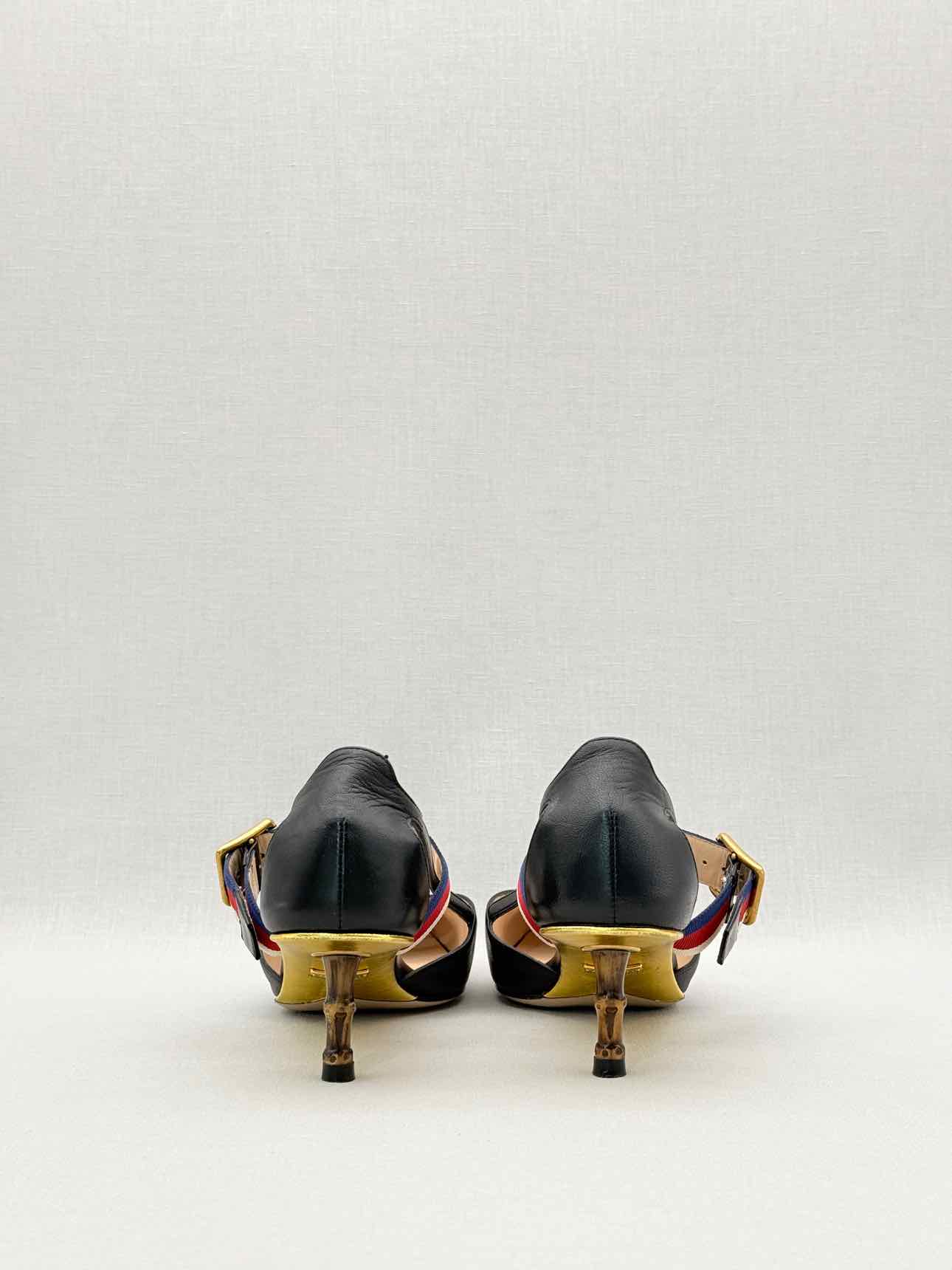 GUCCI Sylvie Unia Black Size EU 35 Pumps