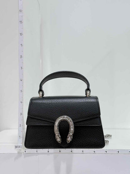 GUCCI Dionysus Black Top Handle