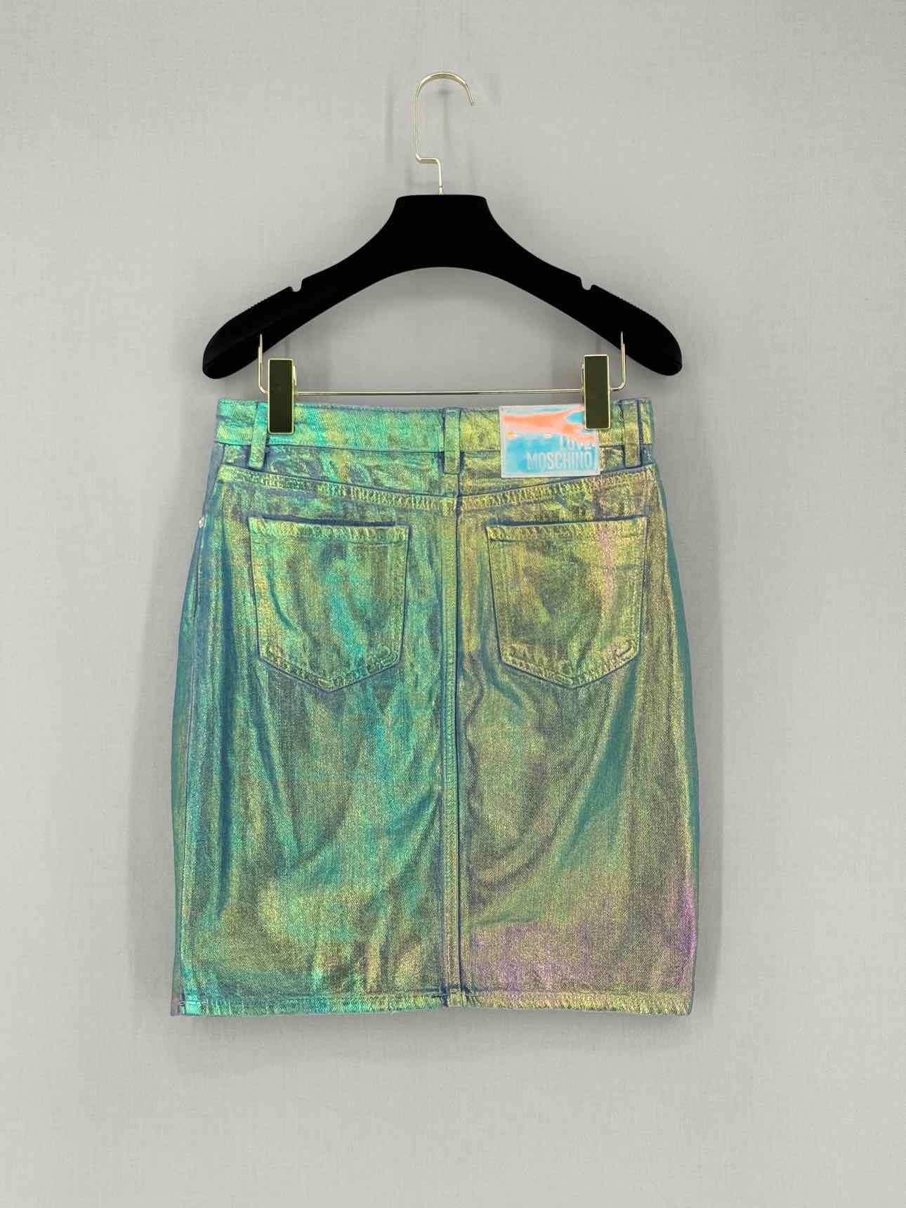 LOVE MOSCHINO Metallic Green Size US 2 Outfit Set