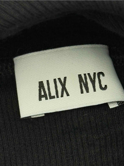 ALIX NYC Cropped Black Size XSmall Top