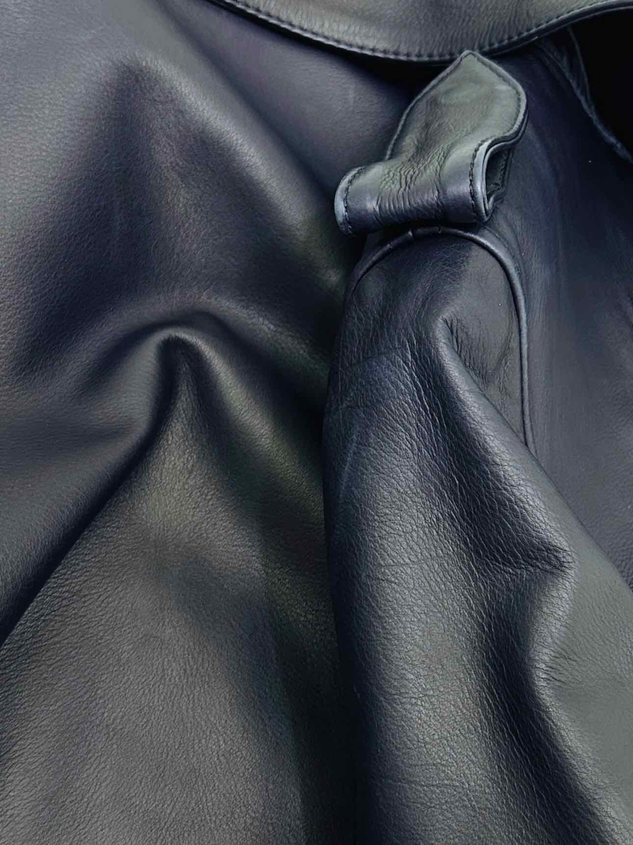 FENDI Leather Blue Size US 8 Jacket