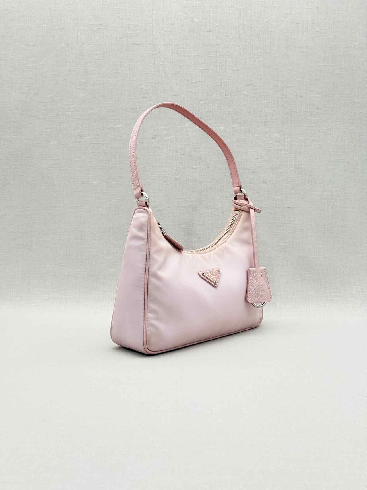 PRADA Re-Edition 2000 Pastel Pink Hobo bag