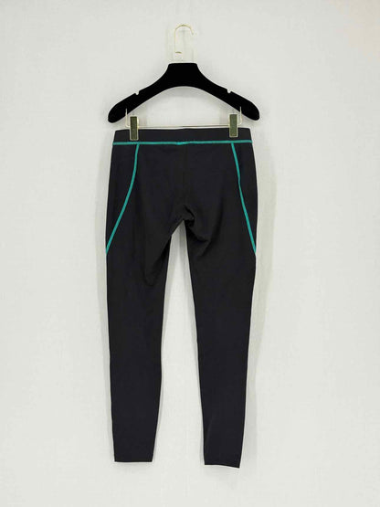 JAMES PERSE Black & Green Size Small Leggings