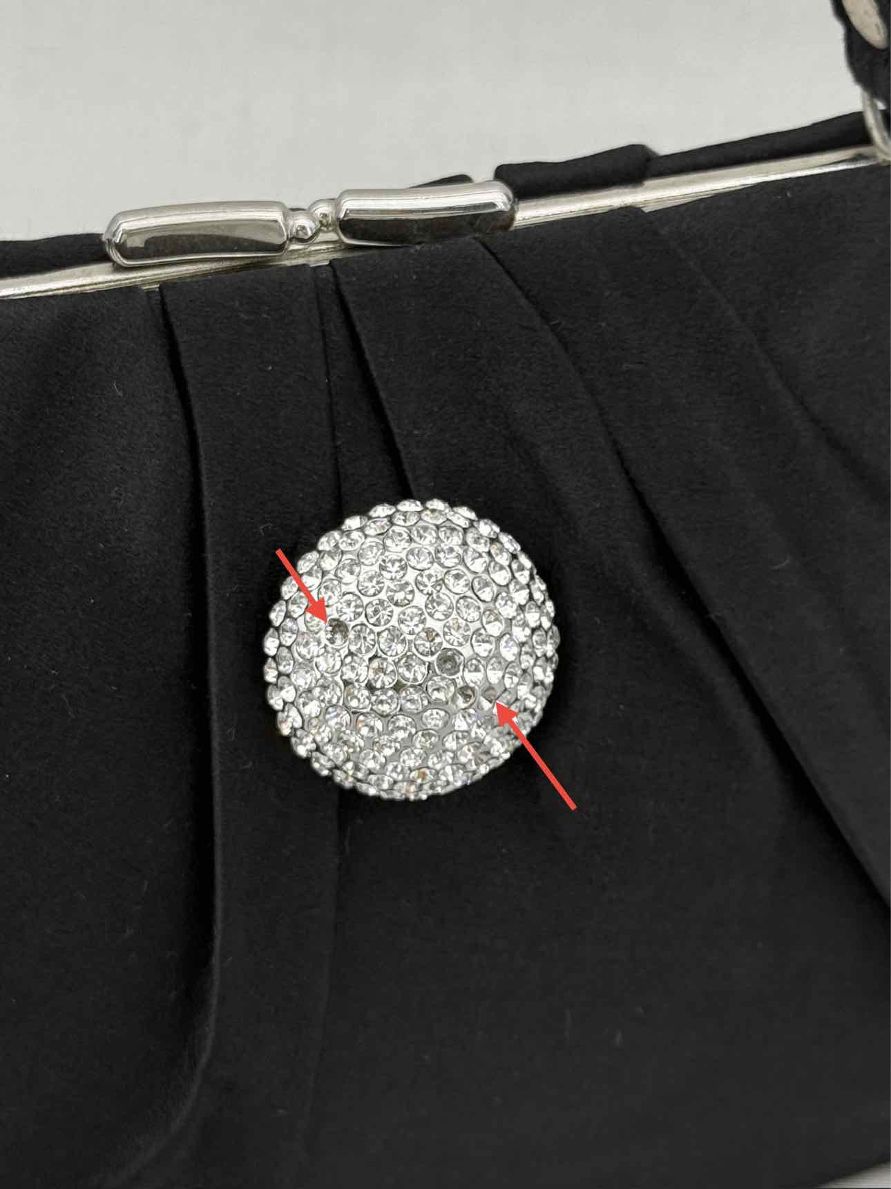 STUART WEITZMAN Black Clutch