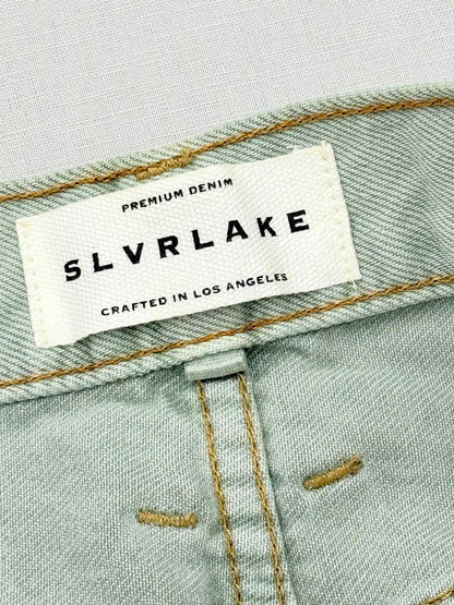 SLVRLAKE London Crop Green Size 29 Jeans