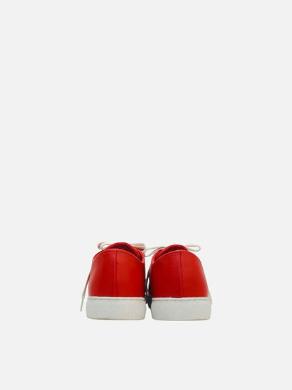 EMPORIO ARMANI Red & White Sneakers 40