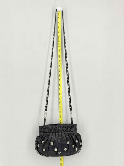 DIANE VON FURSTENBERG Belle Black Clutch