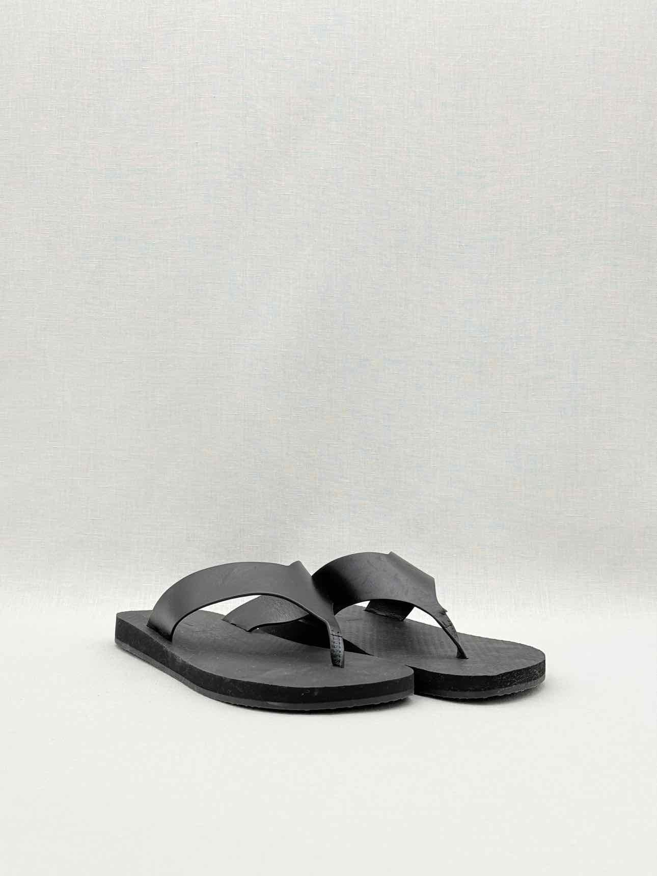 THE ROW Dune Classic Ginza Black Size EU 35 Flip flops