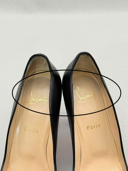 CHRISTIAN LOUBOUTIN Agneska Black Size EU 39.5 Pumps