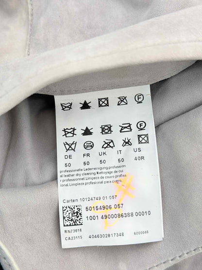 BOSS HUGO BOSS Single Breasted Grey Size US 40 Jacket