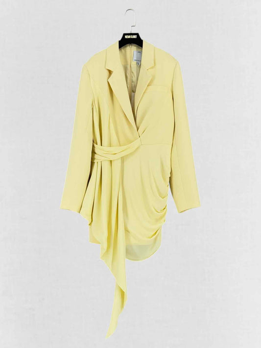 C/MEO COLLECTIVE Yellow Size US 8 Short Dress