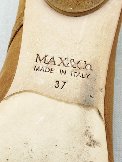 MAX & CO Mary Jane Beige Size EU 37 Ballet Flats