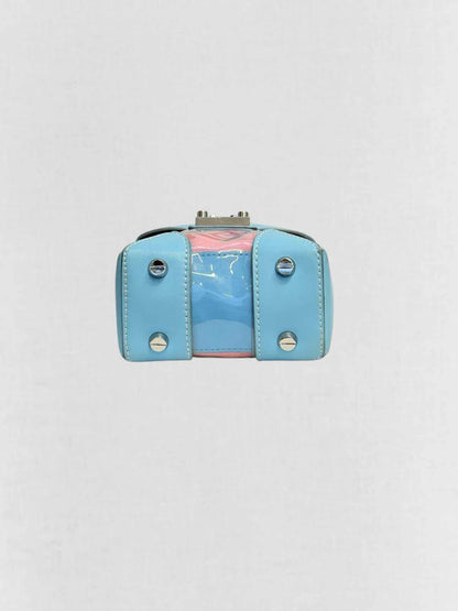 MCM Berlin Blue & Pink Crossbody