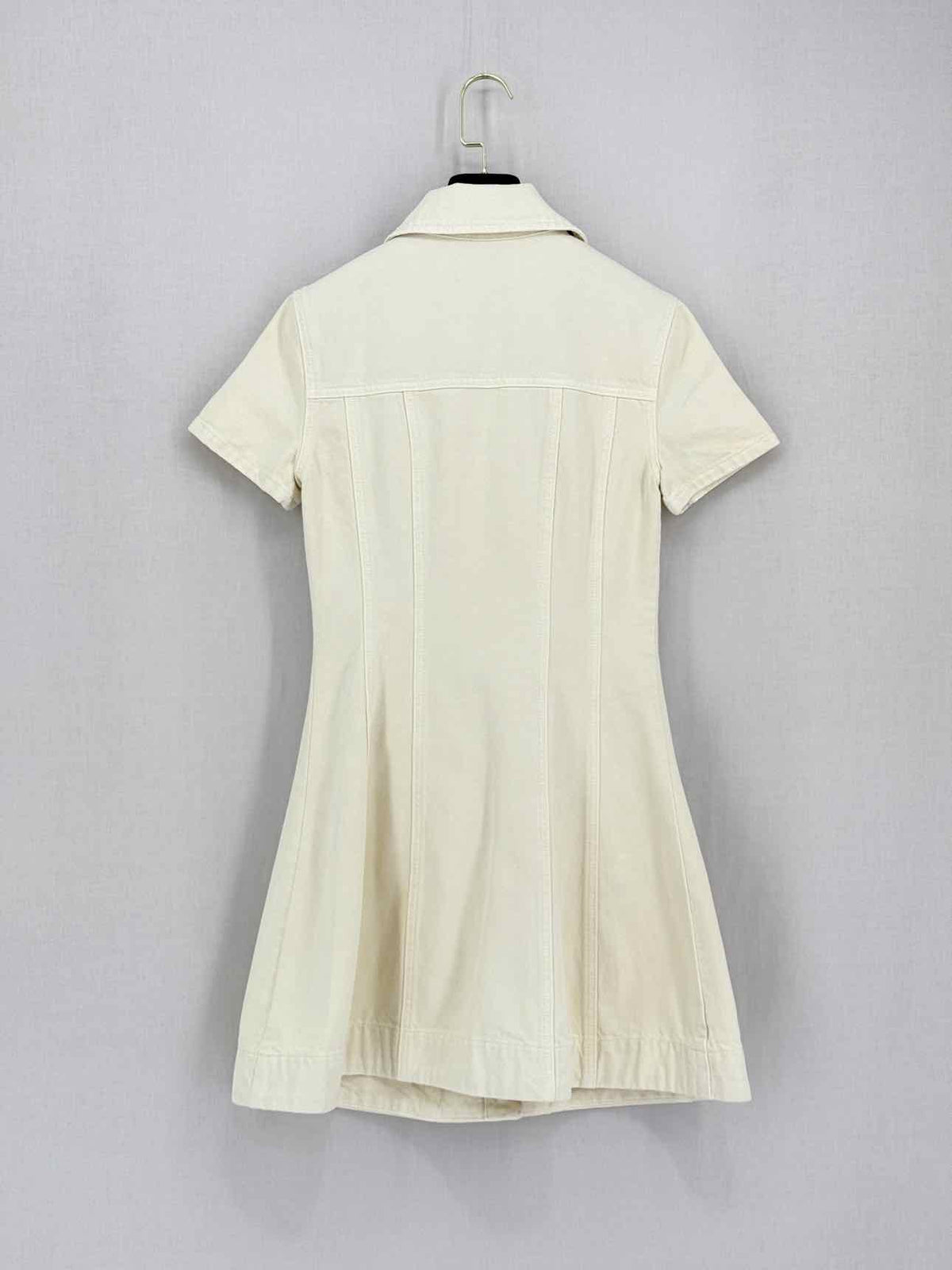 SELF-PORTRAIT Cream Size US 4 Short Dress