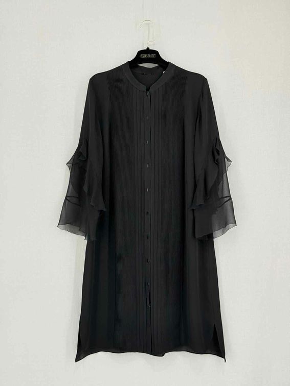 ELIE TAHARI Black Size Medium Knee Length Dress
