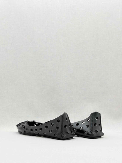 ALAIA Black Perforated Size EU 40 Ballet Flats