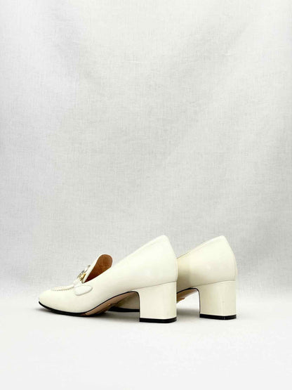 GUCCI Zumi Moccasin Off-white Size EU 35.5 Pumps