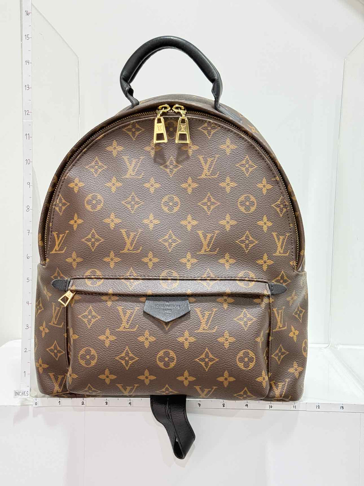 LOUIS VUITTON Palm Springs Brown Monogram Backpack