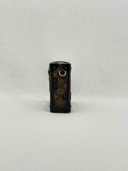 LOUIS VUITTON Petite Malle Brown Monogram Clutch