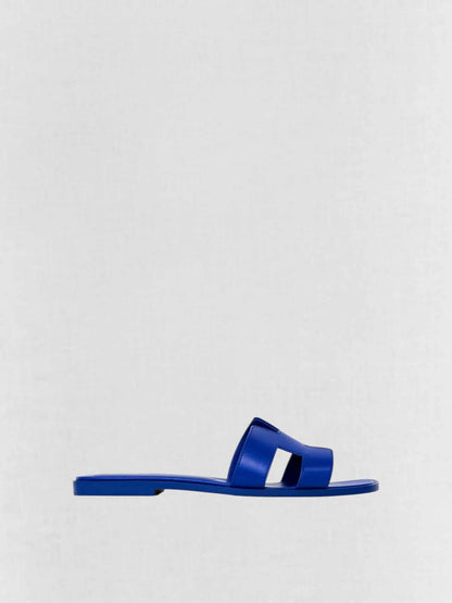 HERMES ORAN Blue Size EU 39 Sandals
