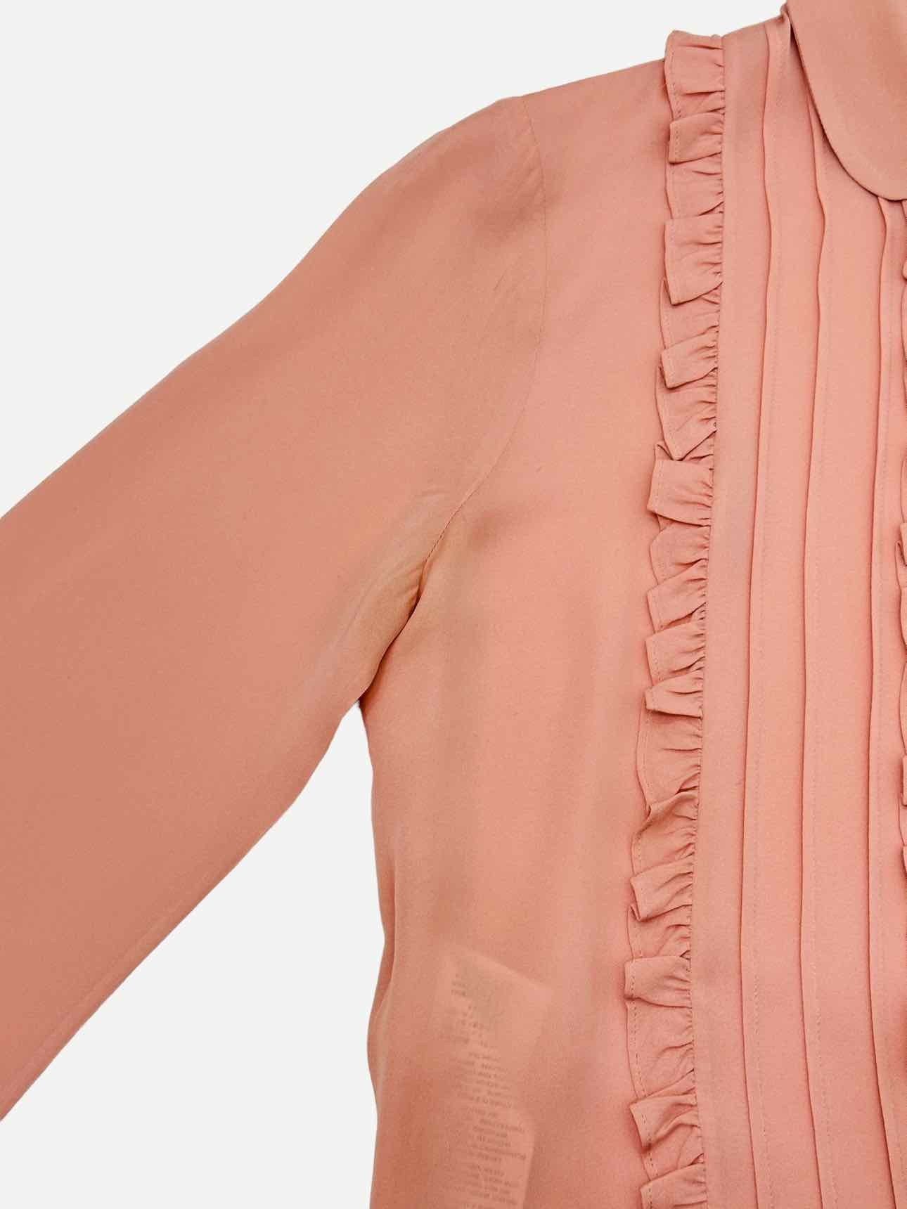 GUCCI Basic Dusky Pink Blouse