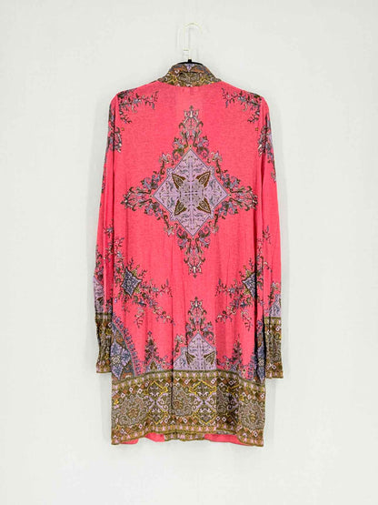 ETRO Pink Multicolor Size US 8 Short Dress