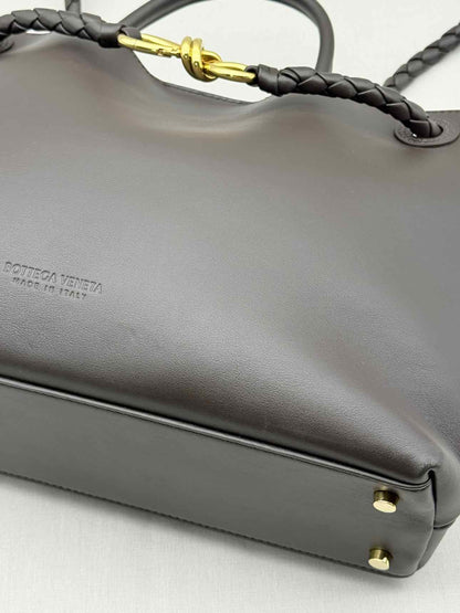 BOTTEGA VENETA Andiamo Brown Top Handle