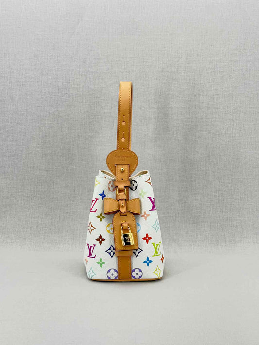 LOUIS VUITTON All in BB White Multicolor Top Handle