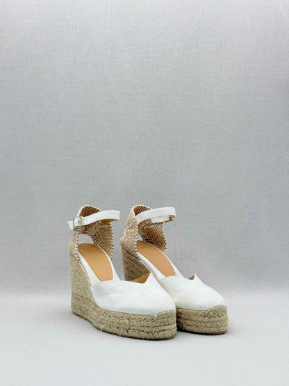 CASTANER Chiarita White Size EU 39 Wedges