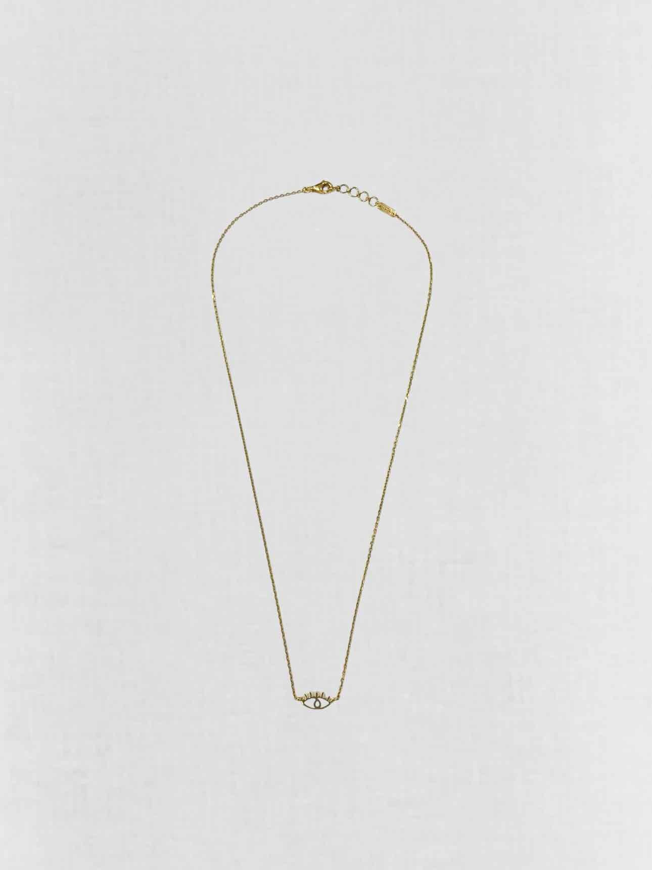 BIL ARABI Gold Eye Necklace