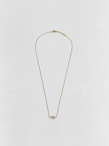 BIL ARABI Gold Eye Necklace