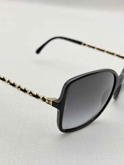 CHANEL Black Sunglasses