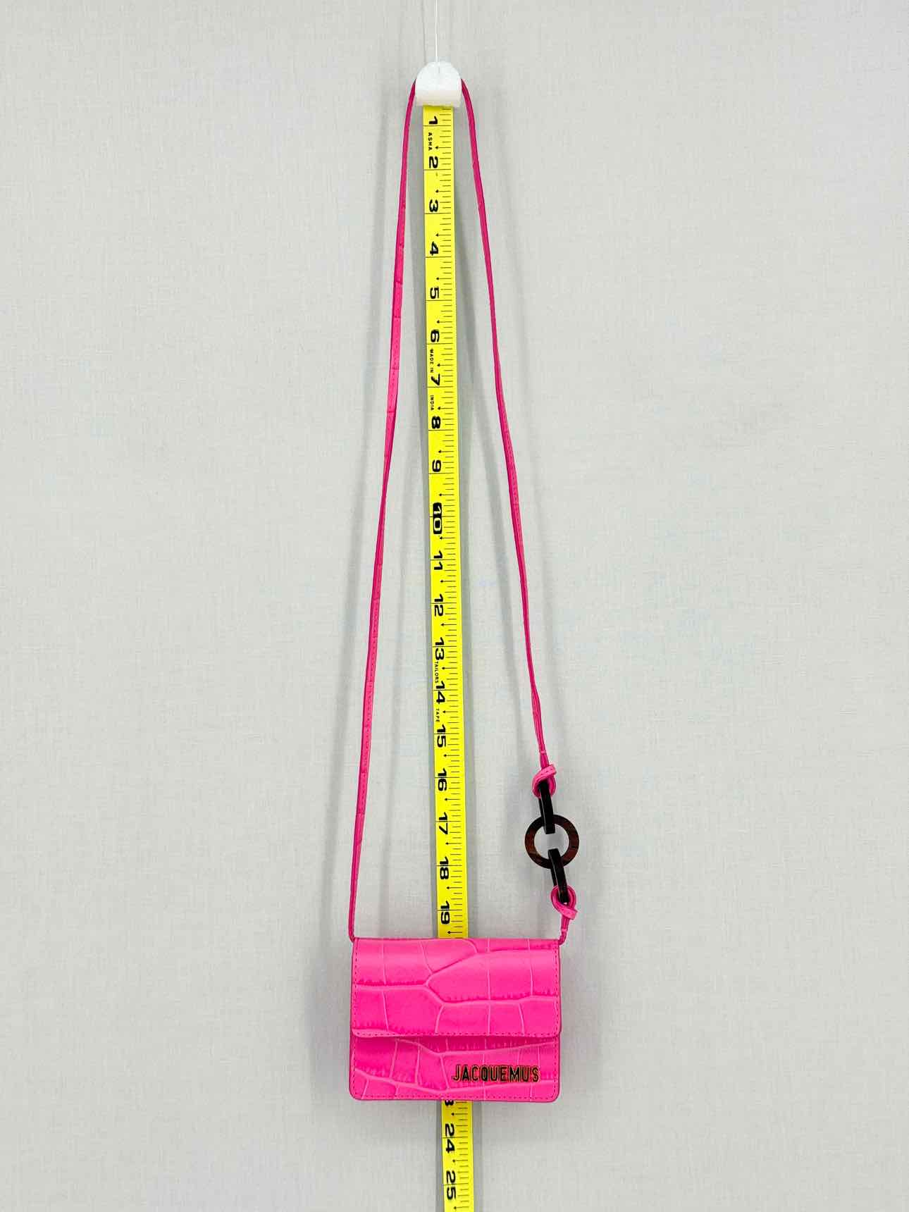 JACQUEMUS Le Riviera Pink Shoulder Bag