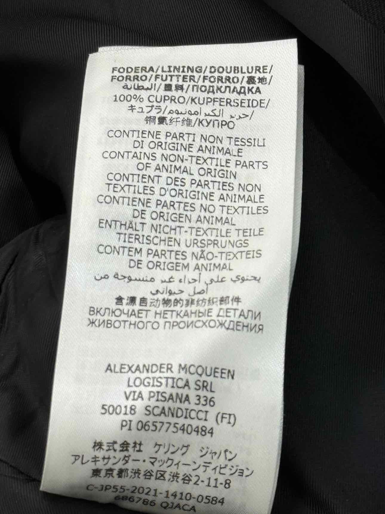 ALEXANDER MCQUEEN Black Size US 8 Outfit Set