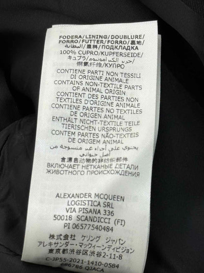 ALEXANDER MCQUEEN Black Size US 8 Outfit Set